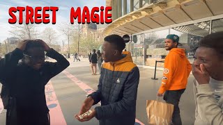 Street magie / Je téléporte sa carte dans ma bouche !