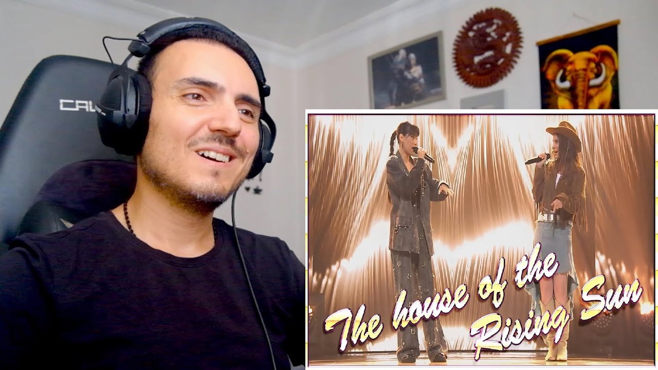 DIANA ANKUDINOVA ( Диана Анкудинова ) & Tekla Ekaladze - House of the rising sun Reaction