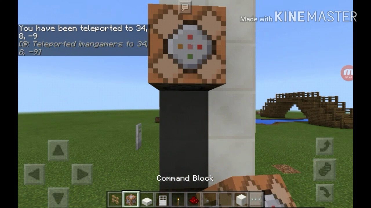 How to make lift in minecraft with command block realistic.