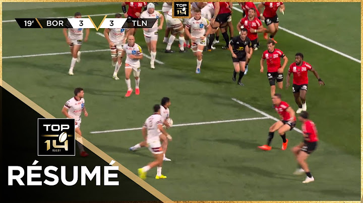 TOP 14 Saison 2024-2025 - Demi-Finales - Résumé Union Bordeaux-Bègles - RC Toulon