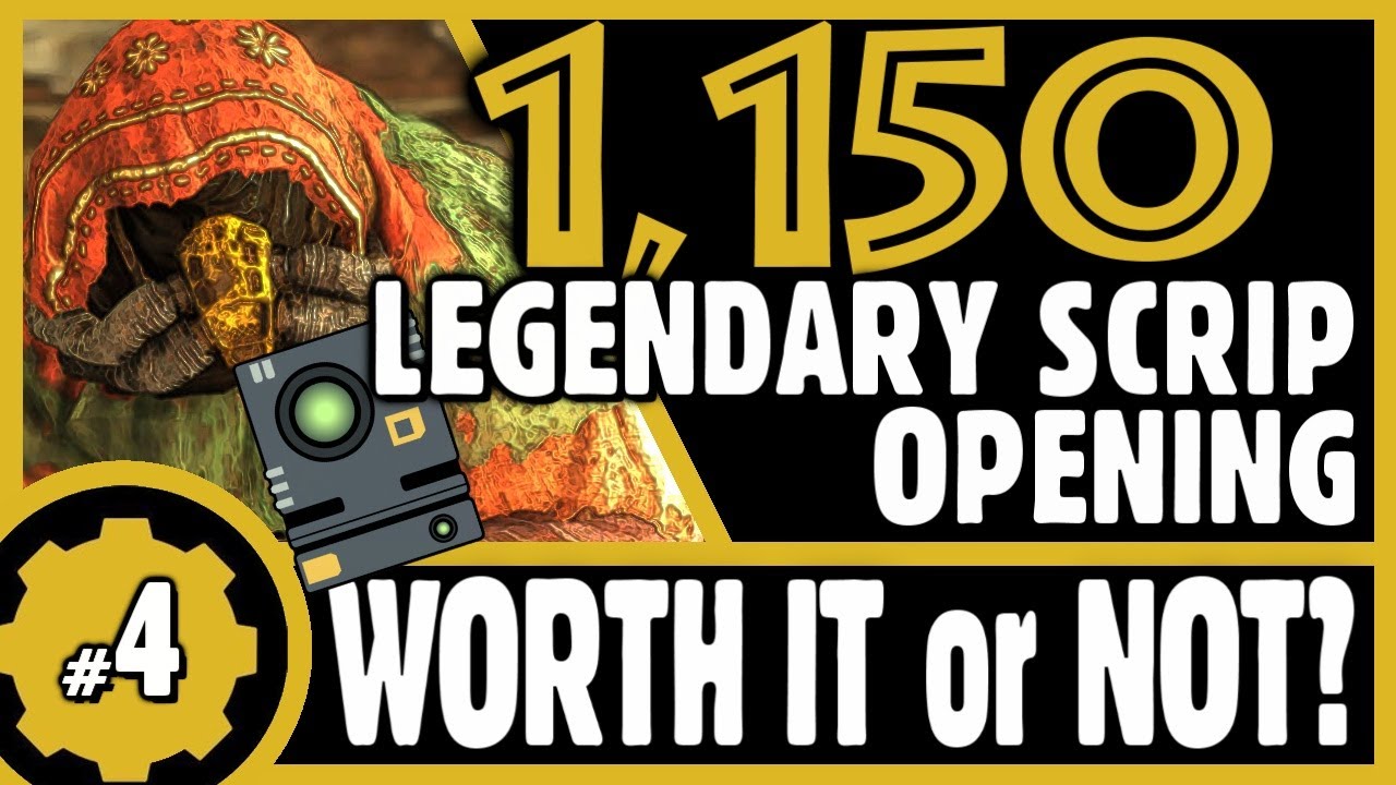 Fallout 76 Legendary Vendor - Spending 1150 Scrip at the Purveyor | Purveyor Opening