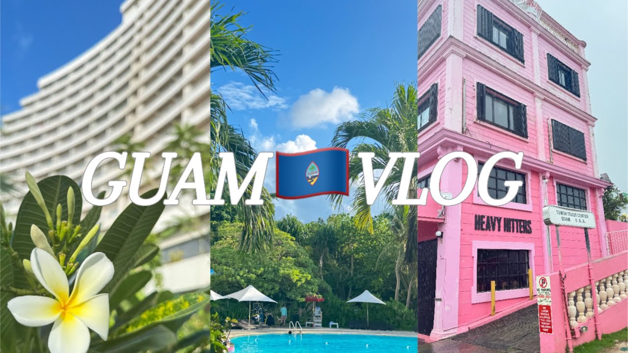 【Guam Vlog】3泊4日グアム旅行🌴🌺 BBQ/イルカウォッチング/ビーチ/ショッピング/ホテルニッコーグアム