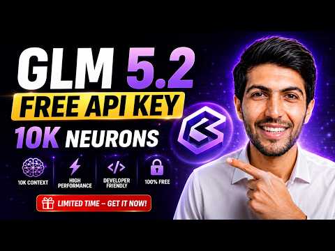 GLM 5.2 FREE API Key 🔥 Use in OpenCode via Cloudflare
