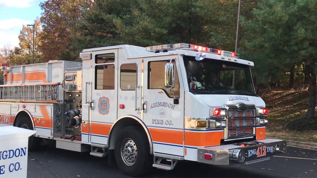 Abingdon Fire Company Engine 412 Responding. YouTube