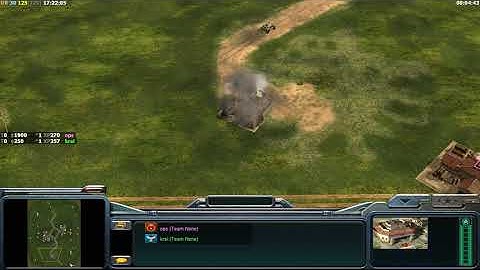 Command & Conquer TM Generals Zero Hour 1v1 10k ops vs kral
