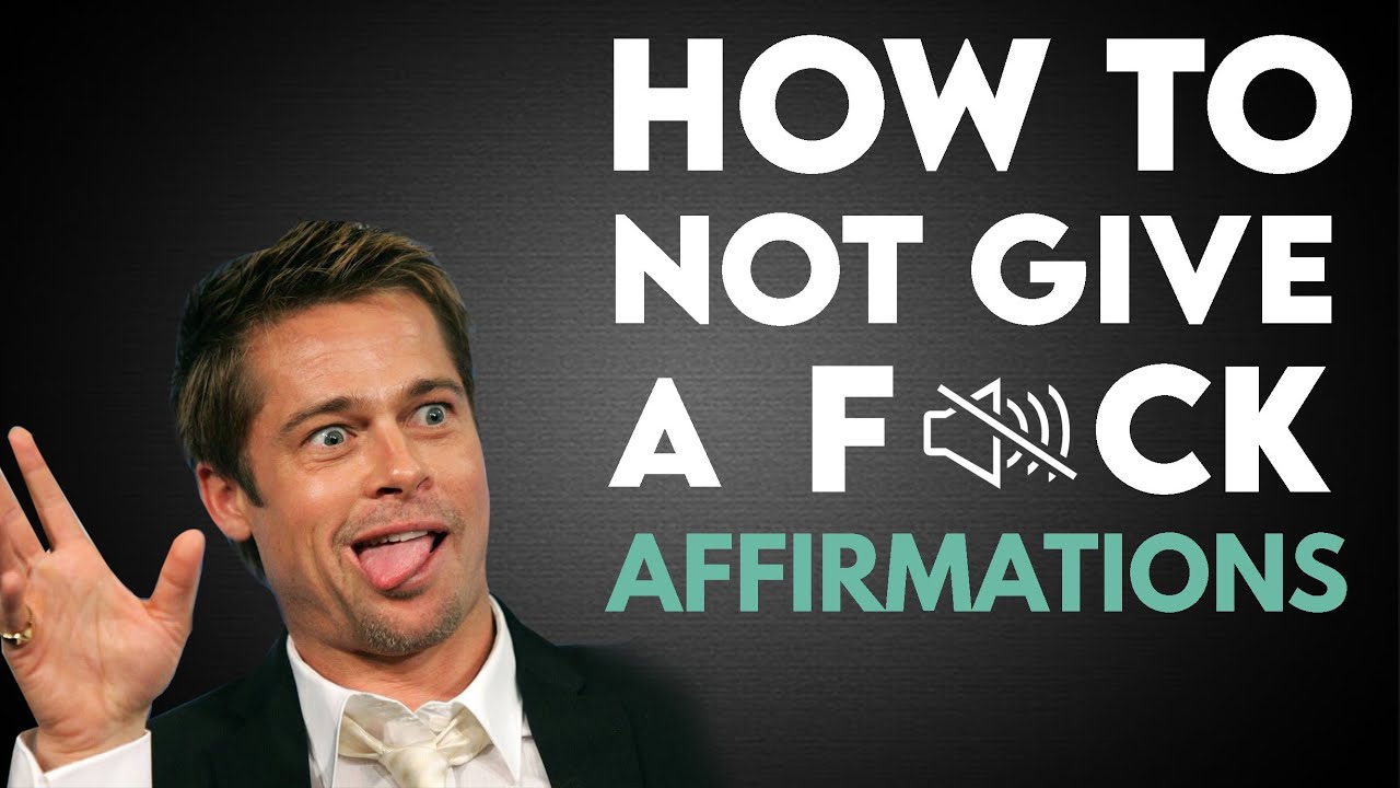 Stop Caring About What Others Think | Affirmations — Transcript