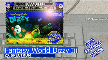 ZX Spectrum -=Fantasy World Dizzy III=- 2023 extended edition