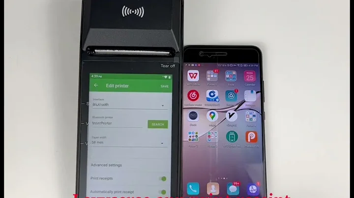 GZPDA19 Loyverse app print receipt