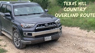 Overlanding on the Texas Hill Country Overland Route