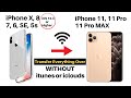 How to Wirelessly Transfer Old iPhone to iPhone 11, 11 Pro and 11 Pro MAX (Easy Step by Step Setup)