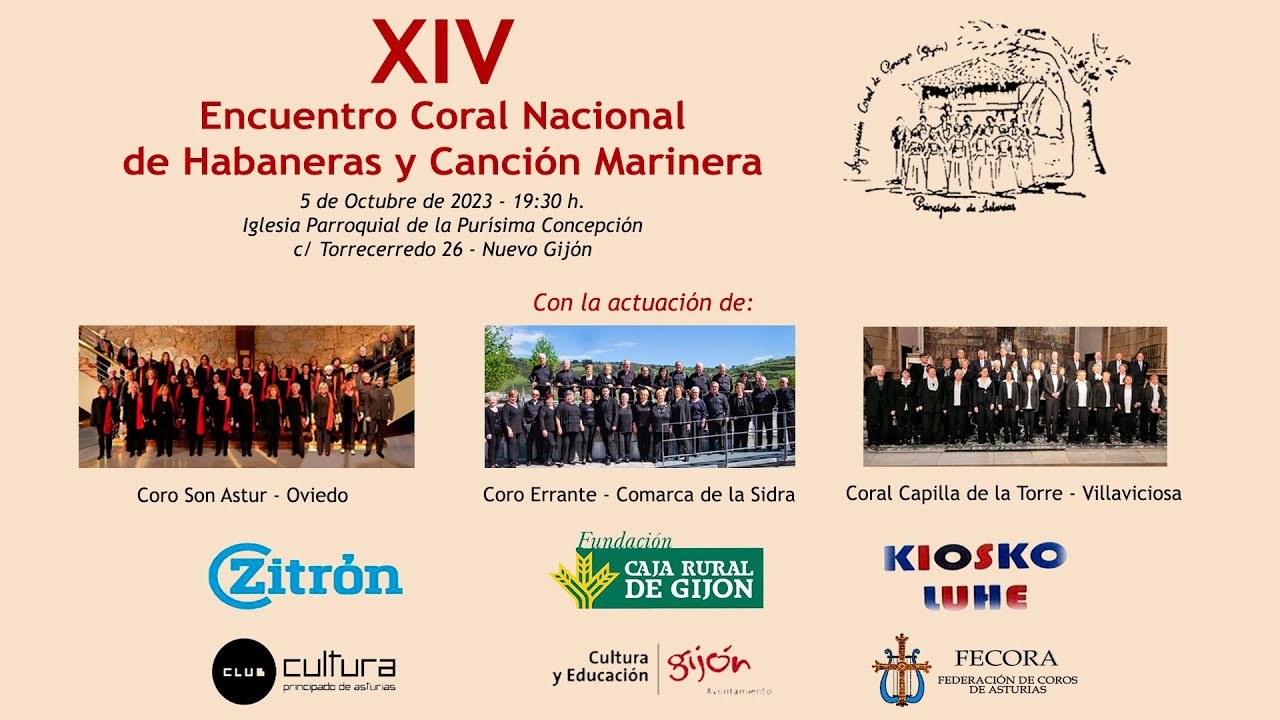 XIV Encuentro Coral Nacional de Habaneras y Canción Marinera