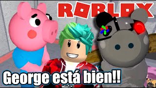 Encontre a George Escondido en Piggy | Me Convierto en Robot Piggy | Juegos Karim Juega