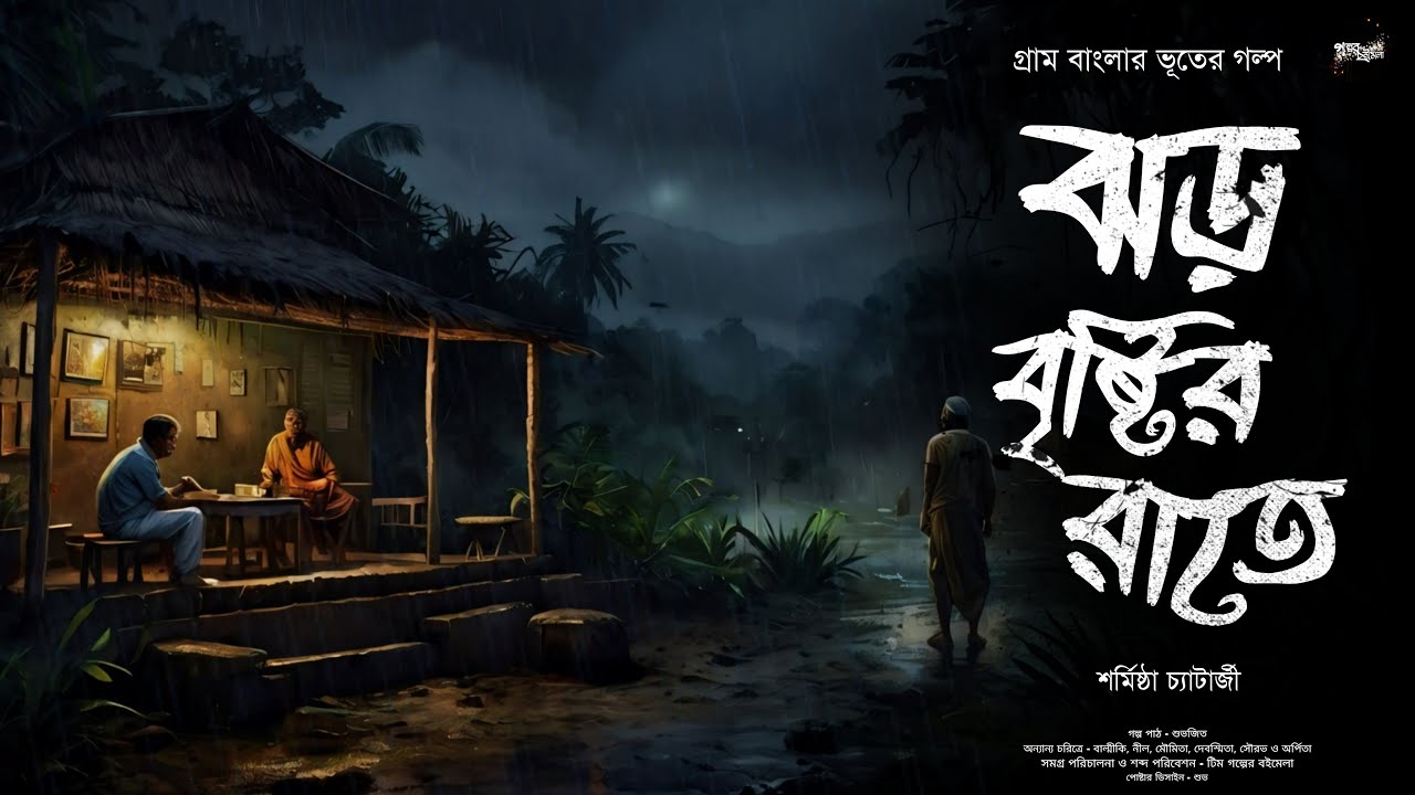 ঝড় বৃষ্টির রাতে (গ্রাম বাংলার ভূতের গল্প) | Gram Banglar Vuter Golpo | Bengali Audio Story