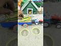 😱 Diy Real Working mini tractor making cement pillar | Amazing Diy Construction machine 🚜 #shorts