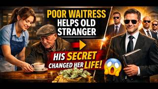 Poor Waitress Helps Old Stranger Every Day — Then His Secret Changes Her Life Forever!