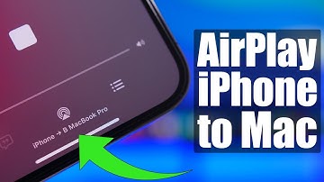 AirPlay iPhone to Mac (NEW Feature)