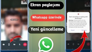 Whatsapp Ekran Paylaşımı Yeni Özelliği Whatsappta Ekran Paylaşımı Nasıl Yapılır 2023