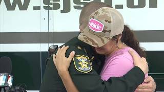 Sheriff, mom learn during live news conference that missing 16-year-old with autism found safe