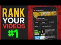 How To Rank Your YouTube Videos Number 1 (2024)