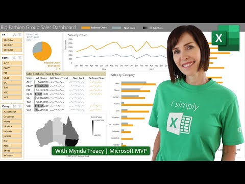 How to build Interactive Excel Dashboards that Update with ONE CLICK!