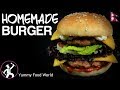 BURGER | बर्गर |  HOMEMADE BURGER Recipe| How to make Burger | Chicken Burger Recipe