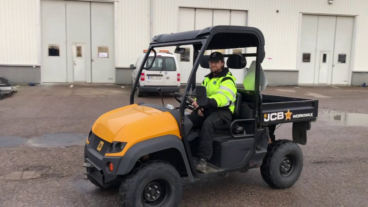 Köp UTV JCB WORKMAX 800D på Klaravik - YouTube