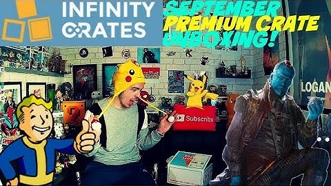 INFINITY CRATES SEPTEMBER PREMIUM CRATE UNBOXING!