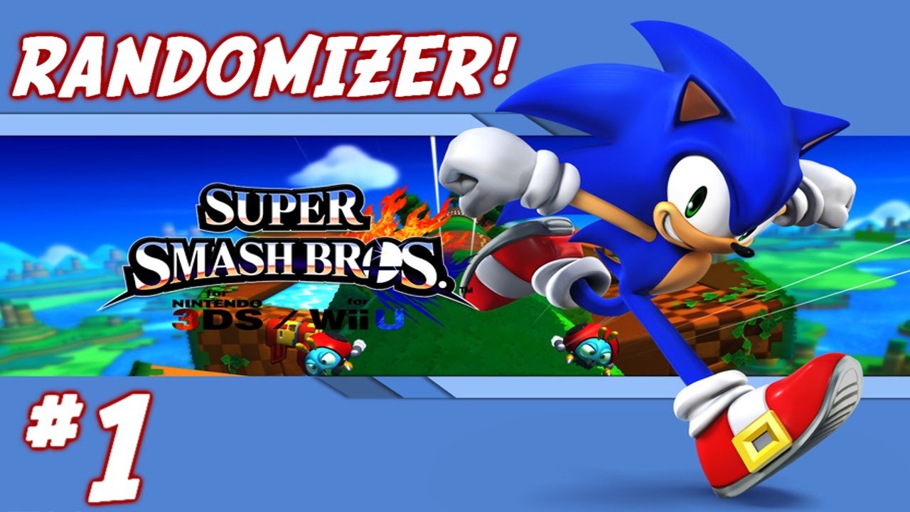 Randomize Button Smash Super Smash Bros Wii U | RANDOMIZER #1 - YouTube