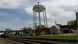 UP 4617 West Pulling Into Rochelle, IL Part 1
