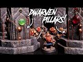 Crafting DWARVEN PILLARS for Dungeons & Dragons - Awesome Scatter Terrain!