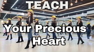 Your Precious Heart | teach | line dance  | Intermediate | Line Dance Withus Korea Association