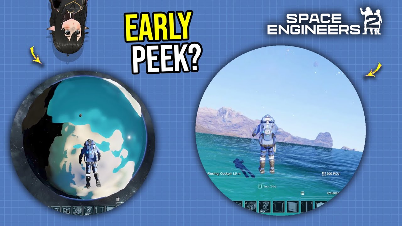 Space Engineers 2 Modder Reveals Water Planet in The Game Files - YouTube