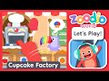 Lets play cupcake cafe  zoodio  colour matching activities for kids
