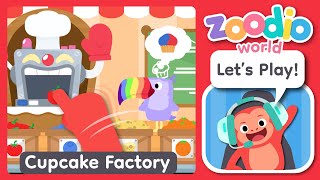 Let's Play Cupcake Cafe | Zoodio | Colour Matching Activities for Kids screenshot 3