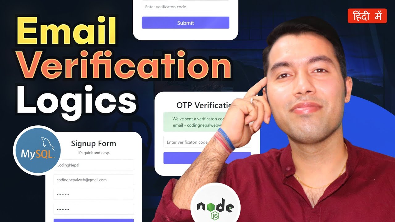How Email Verification Works โ Step-by-Step Logic - YouTube