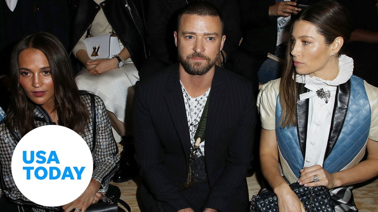 Justin Timberlake ambushed by harasser at Paris Fashion Week | USA TODAY