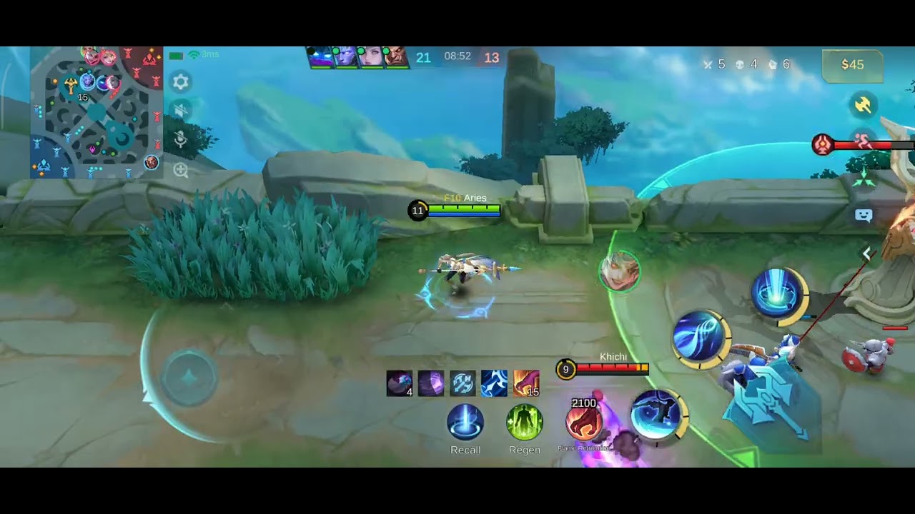 Silvanna (10/8/16) Mlbb Gameplay 166