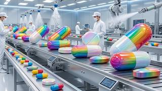 Inside The High Tech Pill Factory, Pressing 10,000,000 Doses Daily