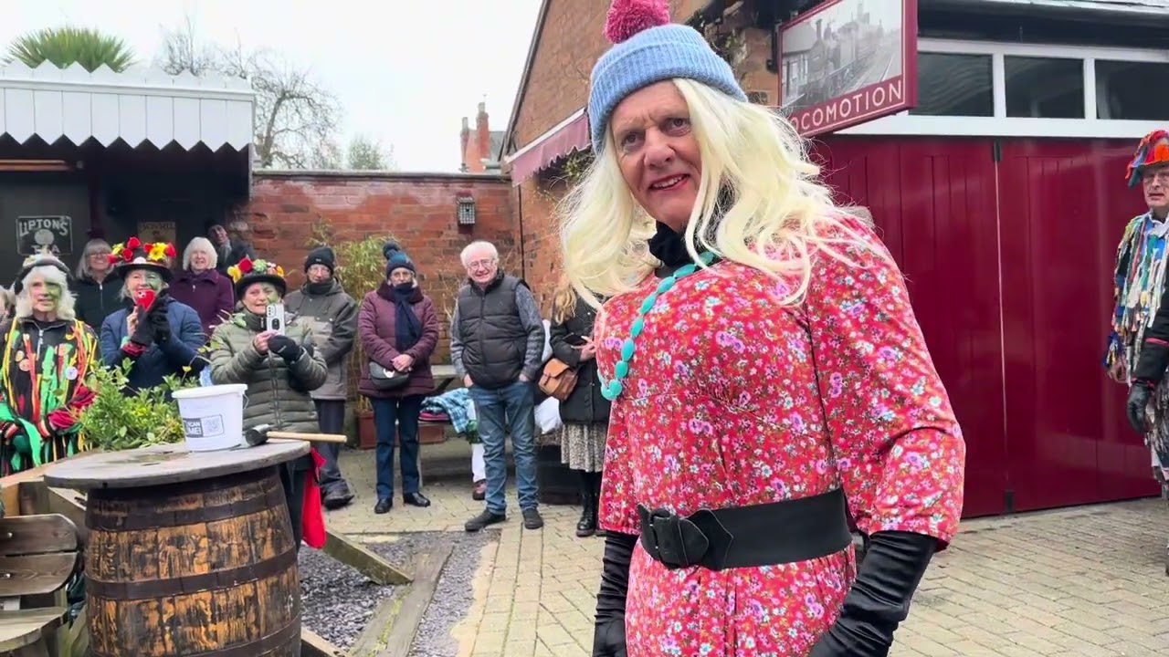 Sullivans Sword Plough Sunday play 2025 at the Final Whistle in Southwell Part 1