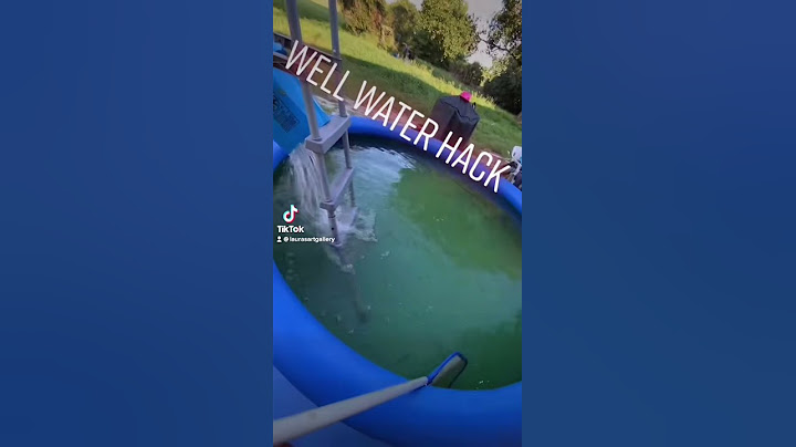 Well Water Hack | How To Remove Metal And Iron From Well Water