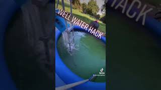 Well Water Hack | How To Remove Metal And Iron From Well Water
