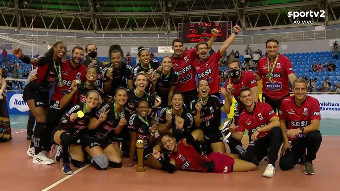 Sesi Bauru vence o Minas e conquista a Supercopa Feminina de Vôlei -  Superesportes