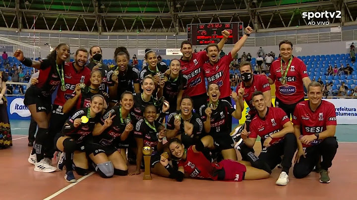 Sesi-Bauru x Minas - Final da Copa Brasil de Vôlei (Jogo completo)