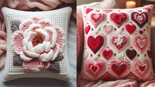 Crochet Cushion Covers Designs (Sharing Ideas) // #Crochetando #Crocheting
