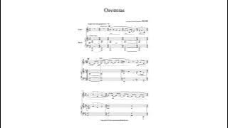 Chico Buarque & Edu Lobo: OREMUS (from O Grande Circo Mistico) for Choir and Piano