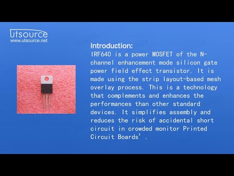 IRF640 transistor, Utsource