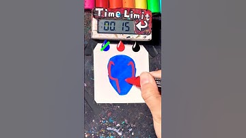 Drawing SpiderMan2099 in 30Sec