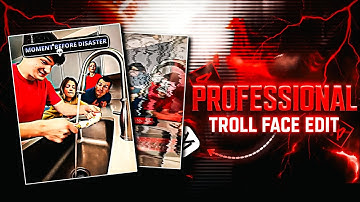 How to Make Professional Troll Face Edit.. in CapCut 😱 | Viral CapCut Tutorial ✨