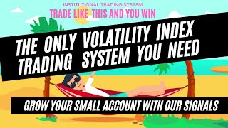 How to Trade Volatility Index With Volatility Trading System on  Deriv Broker 99% profit guaranteed