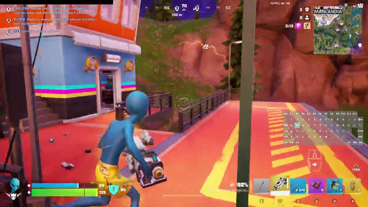 Uma Partida Todo Dia - Uma gameplay de Fortnite todo dia - 